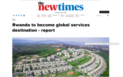 Rwanda to become global services destination – report