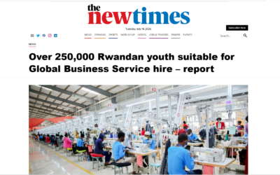 Over 250,000 Rwandan youth suitable for Global Business Service hire – report